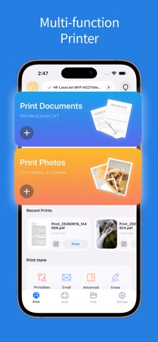 Smart Printer App℠ for HP · App Store screenshot