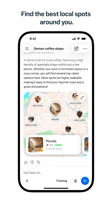 Meta AI App Store screenshot