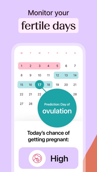 Flo Cycle & Period Tracker App Store screenshot