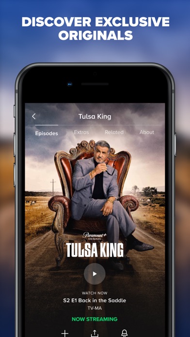 Paramount+ App Store screenshot