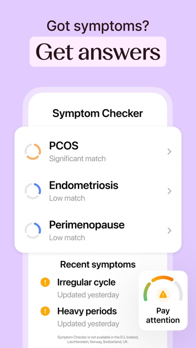Flo Cycle & Period Tracker App Store screenshot