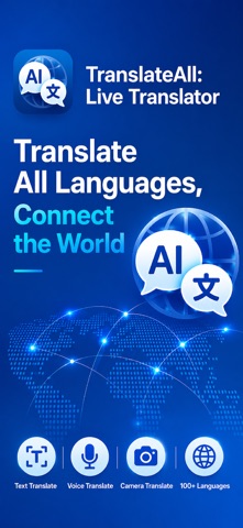 TranslateAll: Live Translator App Store screenshot