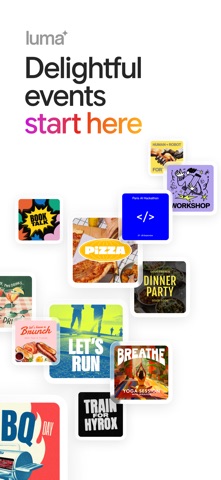 Luma: Events & Invites App Store screenshot
