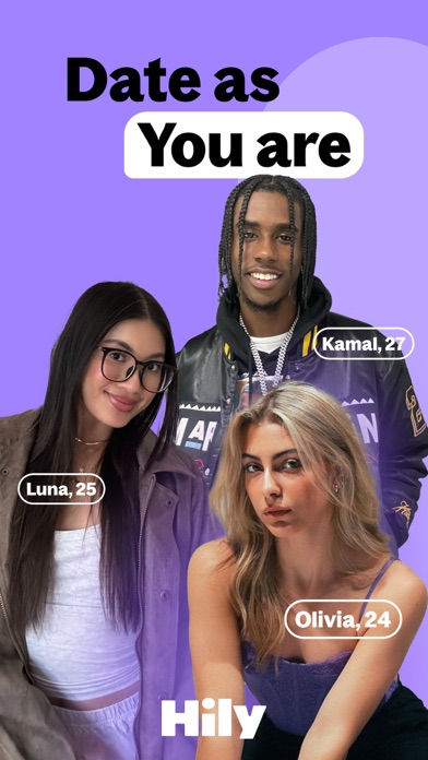Hily Dating App: Meet. Date. App Store screenshot