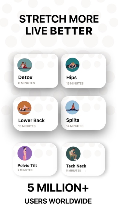 Bend: Stretching & Flexibility App Store screenshot