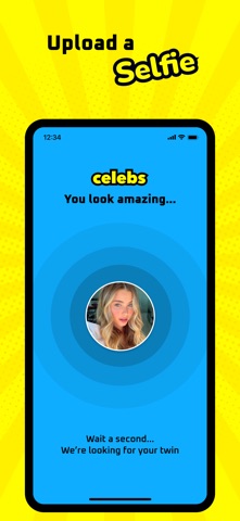 Celebs - Celebrity Look Alike App Store screenshot