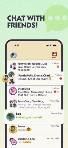MONOPOLY GO!Chat App Store screenshot