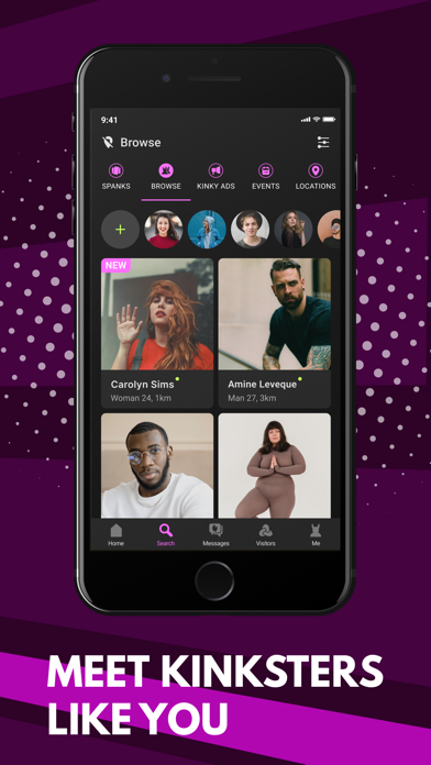 FET: Kinky BDSM Dating App App Store screenshot