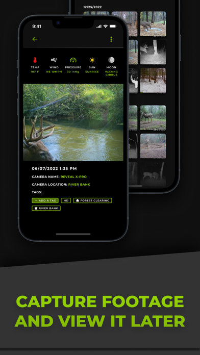Tactacam REVEAL App Store screenshot