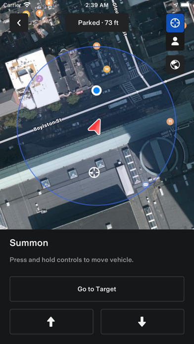 Tesla App Store screenshot