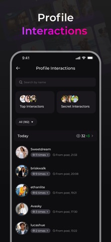 Unfollowers: Followers Tracker App Store screenshot