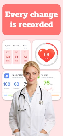 Quick BloodPressure App Store screenshot
