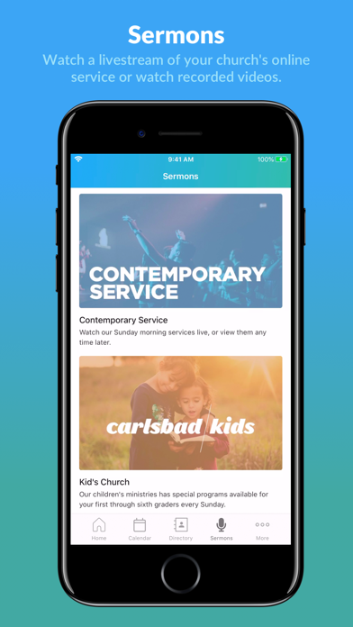 Church Center App Store screenshot