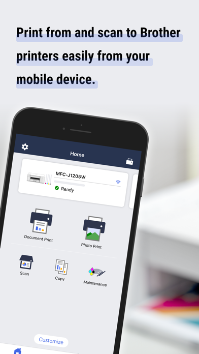 Brother Mobile Connect App Store screenshot