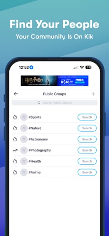Kik Messaging & Chat App App Store screenshot