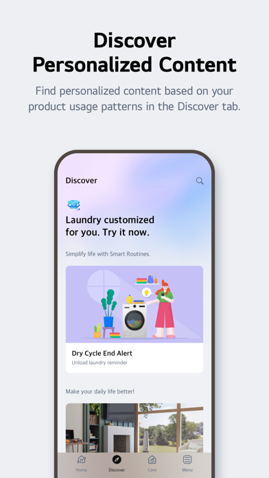 LG ThinQ App Store screenshot