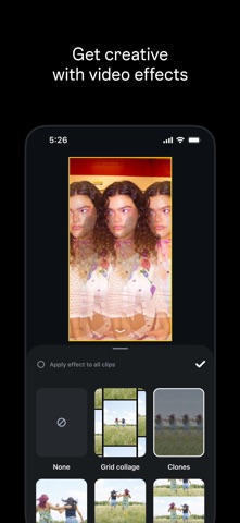 Edits: Video Editor App Store screenshot