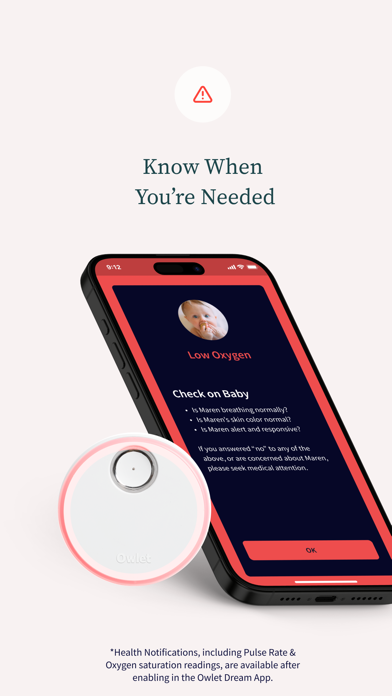 Owlet Dream App Store screenshot