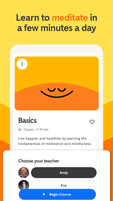Headspace: Sleep & Meditation App Store screenshot