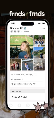 Frnds of Frnds App Store screenshot