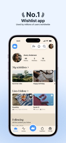 GoWish - Your Digital Wishlist App Store screenshot