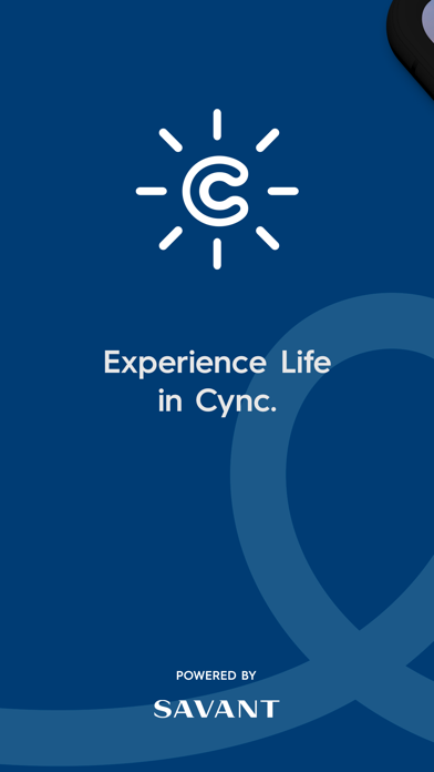 Cync (the new name of C by GE) App Store screenshot