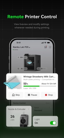 Bambu Handy App Store screenshot