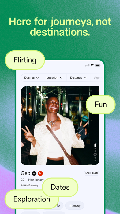 Feeld: Dating for the Curious App Store screenshot